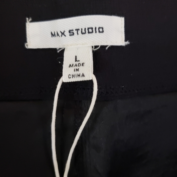 Max Studio Faux Leather Leggings - Picture 7 of 9